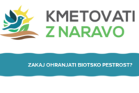 Novo spletišče Kmetovati z naravo s strokovnimi priporočili za ohranjanje biodiverzitete v kmetijskih ekosistemih