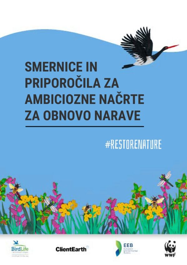 Ura tiktaka, obnova narave &scaron;e čaka!